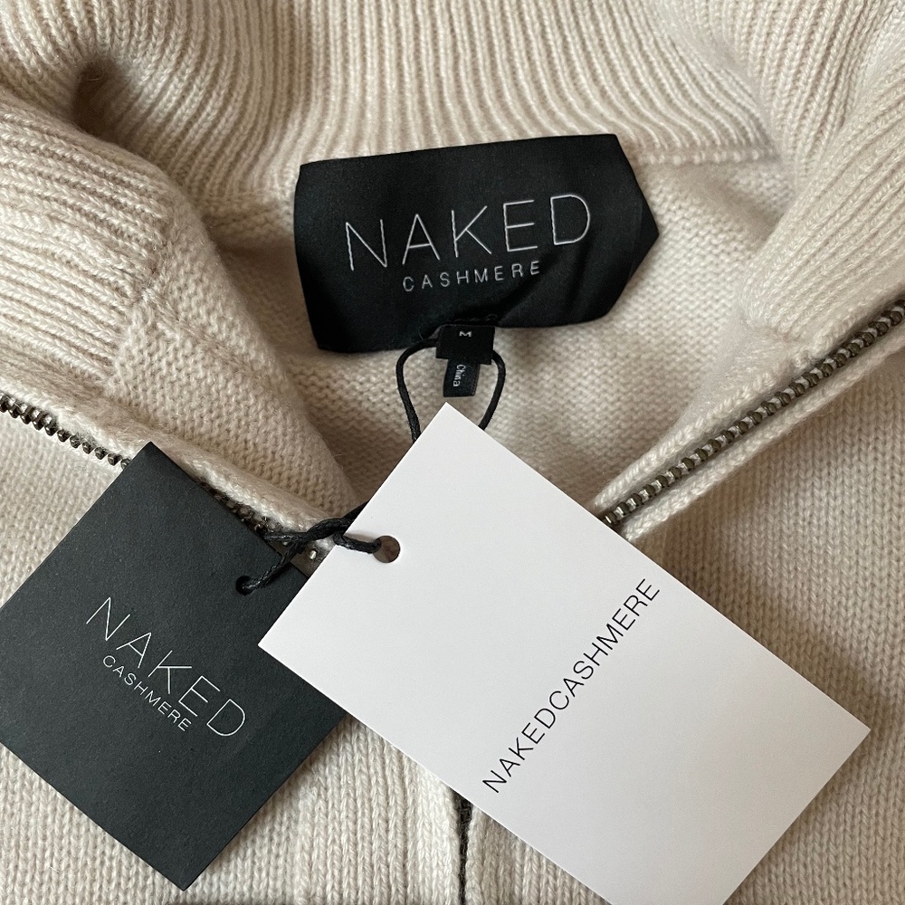 Unisex Half-zip Cashmere Pullover from NakedCashmere - Picture 5 of 7